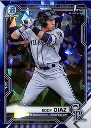 2022 Bowman Sapphire 1st Eddy Diaz #BCP-33