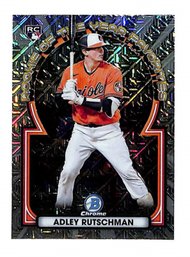 2023 Bowman Chrome Mojo Adley Rutchman RC #ROYF-4