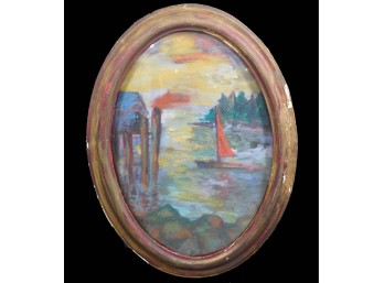 Setting Sale At Sunset