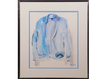 Angelina Wood: Blue Jacket