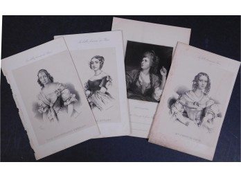 Assortment Of Antique Etchings And Engravings