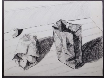 Bag Of Oranges Still Life