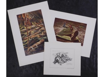 Robert Benney: Army Medicine Prints