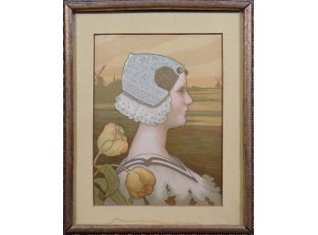 Paul Berthon (1872-1909): Sa Tres Gracieuse Majeste La Reine Wilhelmine