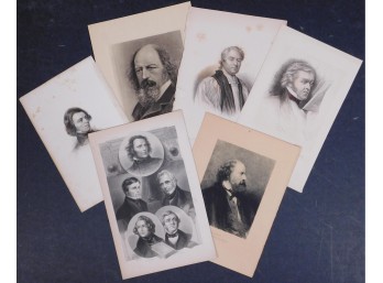 Assortment Of Antique Etchings And Engravings