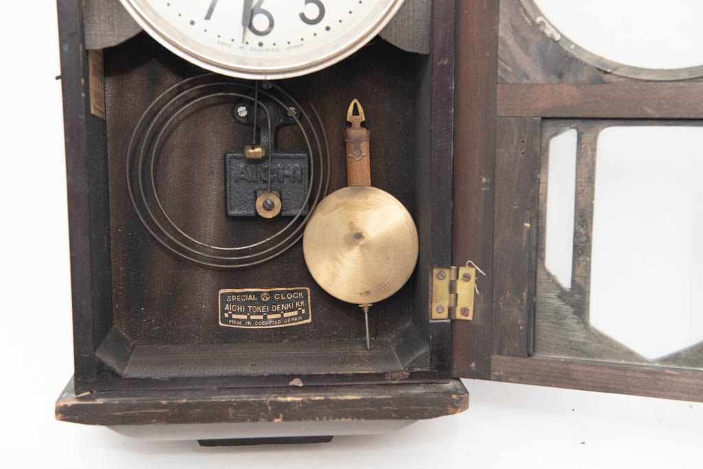 Aichi Tokei Denki K.K. Special Clock Made In Occupied Japan