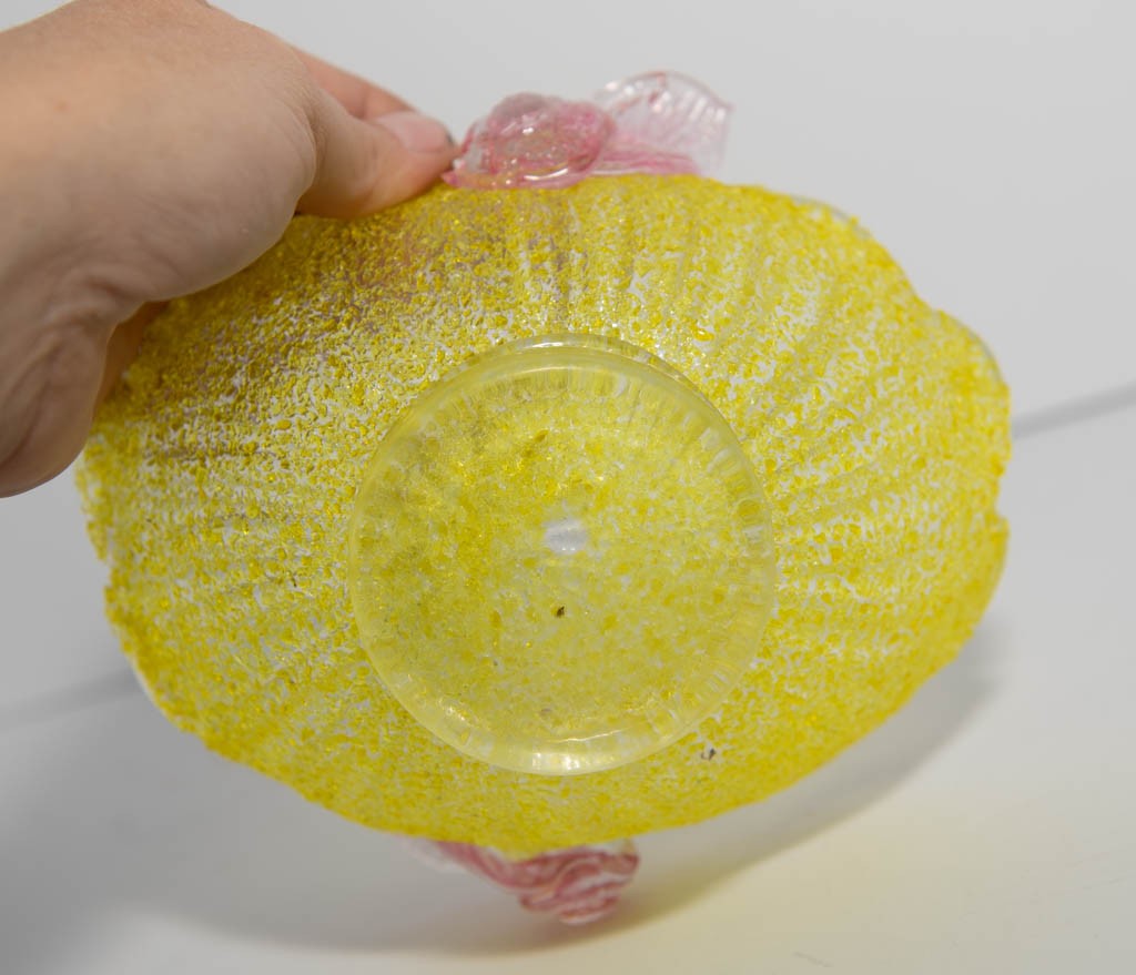 Antique Victorian Art Glass Basket, Which Stands Out For Its ...