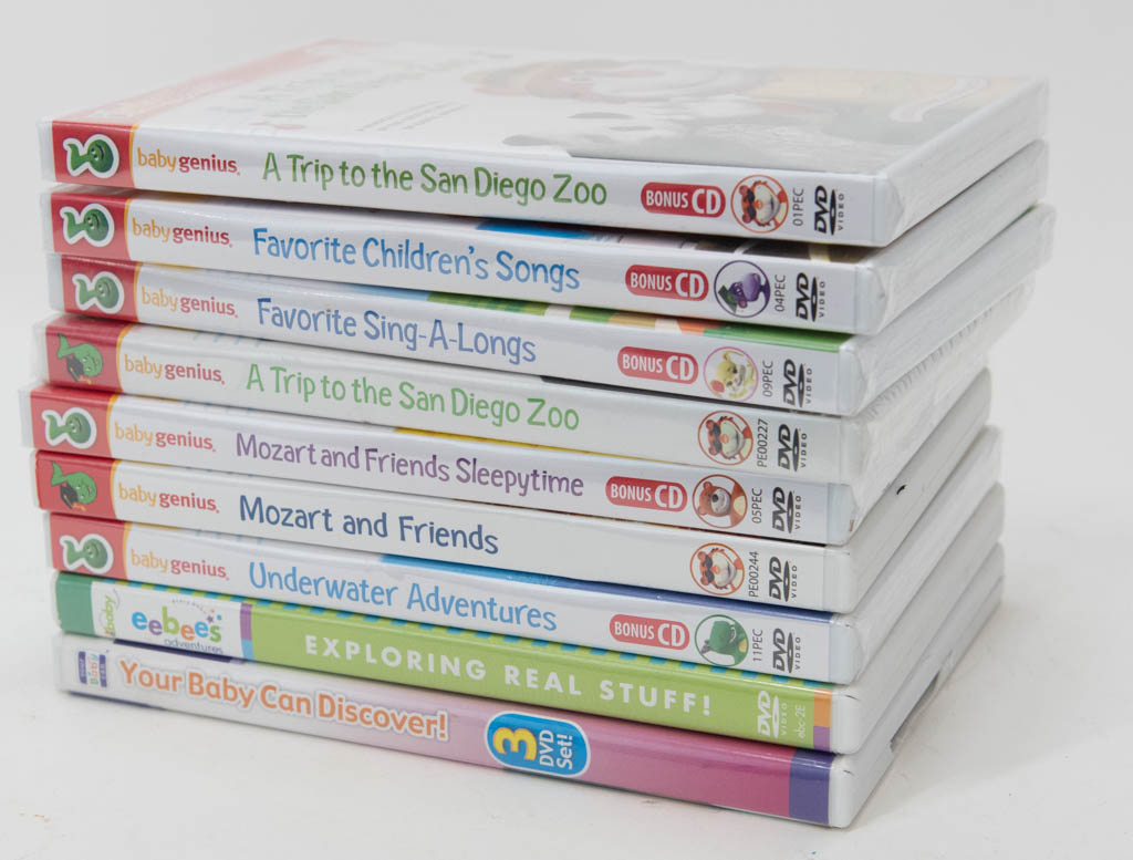 Baby Genius Educational Dvds #34054 | Auctionninja.com