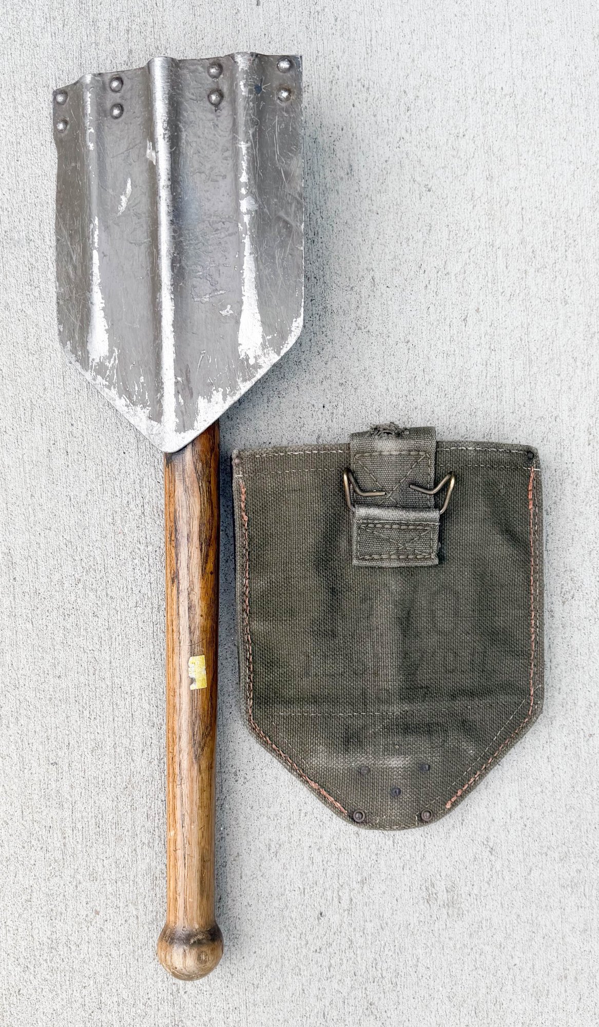 German Spade WWI German Military Klappspaten (folding Spade) #73821 | Auctionninja.com