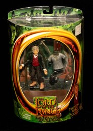 Traveling Bilbo Action Figure From Toy Biz, Part Of Their The Lord Of The Rings: The Fellowship Of The Ring Li