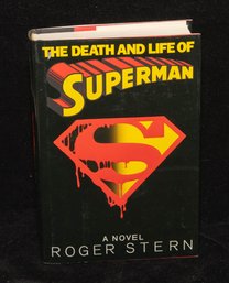Hardcover Novel The Death And Life Of Superman Written By Roger Stern