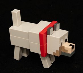 Mattel Minecraft Fusion Figures Tamed Wolf Action Figure