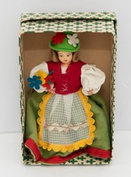 Vintage German Costume Doll (often Referred To As A Trachtenpuppe)