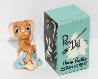 Vintage ' Totty' Rabbit Figurine Original Retail Box, Manufactured By The Renowned British Comp