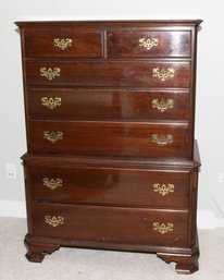 Ethan Allen Georgian Court Collection Solid Cherry Chest-on-Chest (specifically Model Number 11-5225)