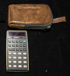 Vintage Hewlett-Packard HP-21 Handheld Scientific Calculator From The Mid-1970s