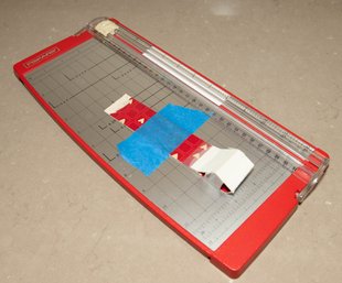 Fiskars Paper Trimmer Used For Cutting Paper, Cardstock, Or Other Materials With Precision