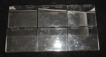 Acrylic Card Display Hangers Used To Hang On Retail Racks