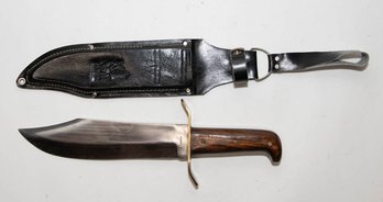 Western W49 Bowie Knife, A Model Widely Used By Troops During The Vietnam War