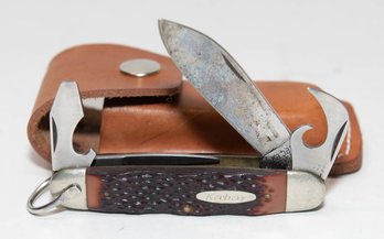 Ka-Bar 1152 Scout Camp Utility Knife, A Classic American Folding Multi-tool Often Used By Campers And Scouts