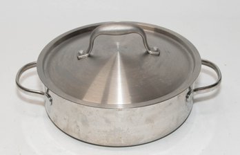 MPS Stainless Steel Brazier Pan With Lid
