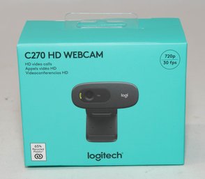 Logitech C270 HD Webcam NIB