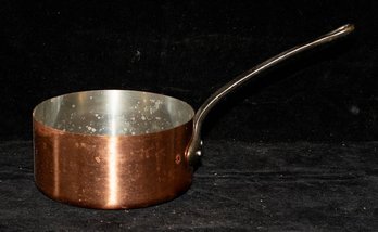 French Copper Saucepan, A Staple Of High-end And Traditional French Kitchens