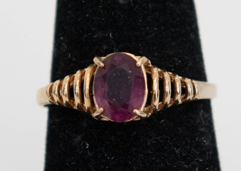 Vintage Costume Cocktail Ring Jewelry Gold-filled Metals Or Synthetic Stones