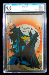 CGC 9.8 Batman #423 D.C. Comics 1/23 Fan Expo Special Foil Edition A Comic Slab