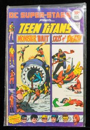 DC Super-Stars #1, DC Comics In March 1976 Premiere Installment Prominently Features  Teen Titans