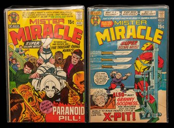 Vintage DC Comics Mister Miracle (Volume 1) Series, 1971 Created By Legendary Artist And Writer Jack Kirby