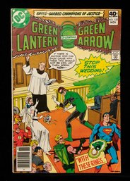Green Lantern #122, DC Comics In November 1979 Final Team-up Between Green Lantern (Hal Jordan) And Green Arr