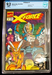 9.2 Graded Copy Of X-Force #1, Published By Marvel Comics In August 1991