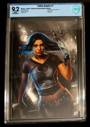 9.2 Graded Copy Of Fallen Angels #1, A Marvel Comic Released In January 2020. Specific Issue Features X-23 (L
