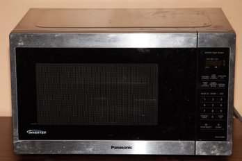 Panasonic 1.3 Cu. Ft. Countertop Microwave Oven Model Number: NN-SC668S