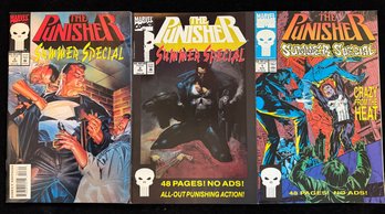 1991-1993 Three Issues From The Punisher: Summer Special Series