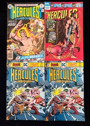 Collection Of Bronze Age Hercules Comics From Both DC Comics And Modern Comics