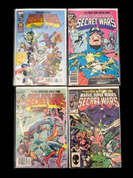 Four Issues From The Landmark 1984-1985 Marvel Crossover Event, Marvel Super Heroes Secret Wars