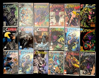 Several Key Runs Of Catwoman From The Late 1980s Through The Mid-1990s