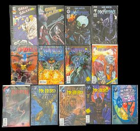 Tekno Comix (also Known As Big Entertainment), A Mid-90s Publisher Neil Gaiman, Leonard Nimoy, And Gene Rodden