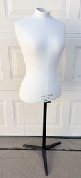 Vintage Stockman Paris Mannequin Bust, A Handcrafted Dressmaker's Form Used In Fashion Design And Clothing Dis