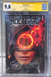 Nocterra #1 Image Comics In March 2021, CGC Graded 9.8 Signed By Scott Snyder And Tony S. Daniel