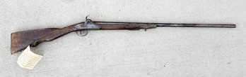 19th-century French Muzzle-loading Percussion Shotgun With Firearms Retention Authorization Slip