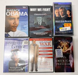 New In Package Collection Of DVDs And VHS Tapes