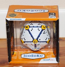 IcoSoKu Brainteaser 3D Mathematical Puzzle By Recent Toys NIB