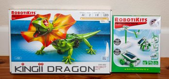RobotiKits Kingii Dragon Robot Kit And 6-in-1 Educational Solar Kit