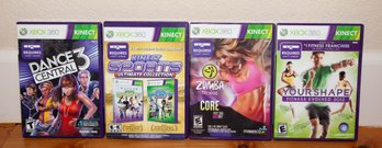 Microsoft Xbox 360 Kinect Fitness, Dance And Sports Ultimate