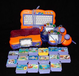VTech V.Smile TV Learning System And 16 Smartridges