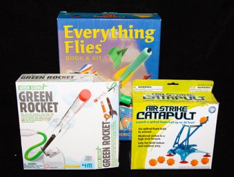 Three Educational Toy Sets Teachings Flights Thru Hands On Activities