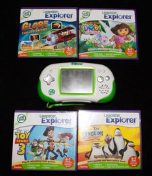 LeapFrog Leapster Explorer Educational Learning System And 4 Games